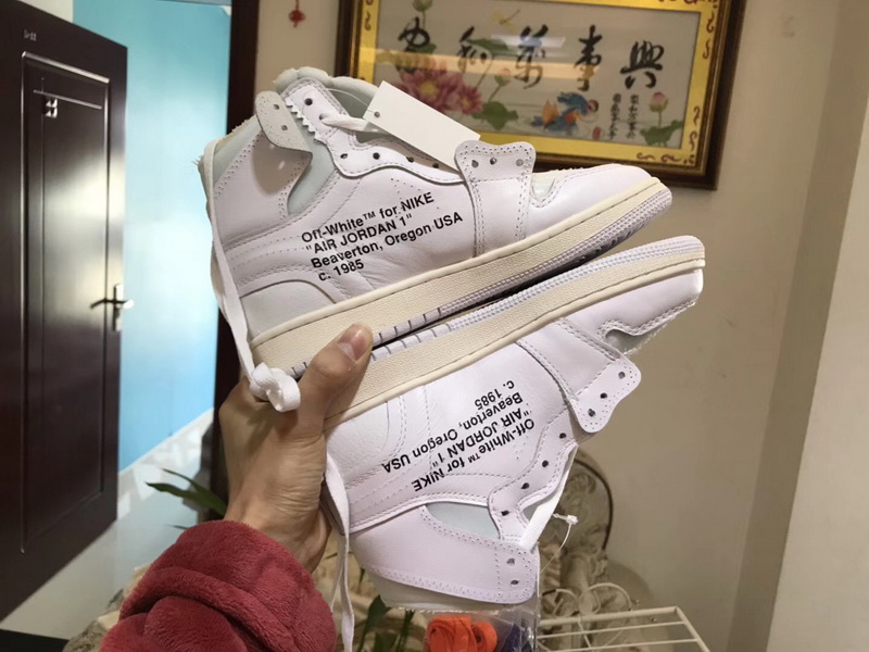 Authentic Air Jordan 1 Off White OW GS